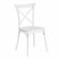 Стул CROSS (mod. PL24) пластик, 48 х 58 х 89 см, White (белый) 11954_396730