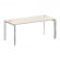 Стол рабочий руководителя на П-образном м/к ONIX DIRECT LUX M-O.MP-SRR-5.8 Денвер светлый_423634