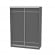 Шкаф-купе B-220х160х60-1(Графит-D7D7)_362443