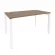 Стол рабочий на П-образном м/к ONIX O.MP-SP-3.8 Дуб Аризона/Белый_240047
