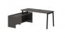 Стол с тумбой EDIS ELCT 17614 Мокко Черный_3640671