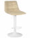 Стул барный DOBRIN TAILOR WHITE (бежевый велюр (MJ9-10))_409444