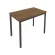 Стол письменный на металлокаркасе SLIM SYSTEM С.СП-3.1 Орех-Антрацит_236777
