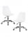 Офисное кресло для персонала DOBRIN MICKEY (белый) 2 шт_3637009