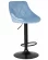 Стул барный DOBRIN LOGAN BLACK Ппудрово-голубой велюр MJ9-74_279794