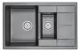 Кухонная мойка GRANULA 7802 Шварц_170043
