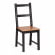 Стул Соната / Sonata chair массив сосны, 41х50х95 см, антик/черный_2541945