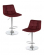 Стул барный DOBRIN TAILOR (винный велюр (MJ9-35)) 2 шт_3636563