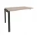 Наборный элемент рабочей станции на П-образном м/к ONIX O.MP-1.NRS-2.7 Дуб Аттик/Антрацит_240323