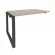 Наборный элемент рабочей станции на О-образном м/к ONIX O.MO-1.NRS-2.8 Дуб Аттик/Антрацит_241826