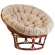 Кресло Папасан 23/01 молочный шоколад_174049