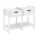 Тумба на регулируемых опорах наборная. Вариант №1 LOFT VR.L-TN-1.O Металл белый Белый Бриллиант_227244