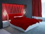 Кровать Visconti Красный\Белый_68191