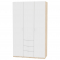 Шкаф распашный R-230х135х45-3-TR(ДСС-Белый)_352191