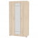 Шкаф распашный Алиса (H5_M) 2230х1200х540 ручка скоба 96мм (ДСС)_354883