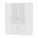 Шкаф распашный R-198х180х60-3-M(Белый)_351117