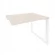 Стол-приставка на О-образном м/к к опорным элементам ONIX O.MO-SPR-1.8 Денвер Светлый/Белый_242244