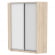 Шкаф-купе YA-198х1250-4(ДСС-Белый-D6D5)_359564