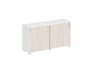 Шкаф-купе низкий с замком Sigma SG.703.WH.OL Белый Дуб светлый_751693