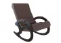 Кресло-качалка Кемпинг Вилла ткань Шоколад_113763