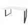 Стол эргономичный левый на О-образном м/к ONIX O.MO-SA-4L Белый Бриллиант/Антрацит_242145