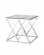 Журнальный стол ИНСИГНИЯ 55x55 Серебро_178475