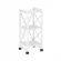 Стеллаж на колесных опорах - 3 полки LOFT  VR.L-MST.K-3.4 Металл белый Белый Бриллиант_227353