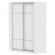 Шкаф-купе YA-230х1400-718-3(Белый-D4D4)_346367