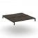 Двойной стол надставка на две опорные тумбы CONCEPT CN.DSN-007 Дуб Мали Черный_931642