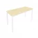Стол письменный на металлокаркасе SLIM SYSTEM С.СП-5.1 Клен-Белый_236955