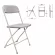 Стул складной для дома и офиса BRABIX Golf CF-002 Серый_183472