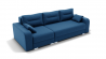Диван Модерн -2 угол левый/правый (ЗР) Цвет фасада: Синий; Тип: Левый/правый; Материал фасада: Металл/Велюр_871226