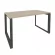Стол рабочий на О-образном м/к ONIX O.MO-SP-3.8 Дуб Аттик/Антрацит_241594