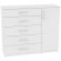 Комод Калисто(K41)1147х1352х468ручкарейлинг160мм(Белый)_361311