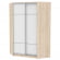 Шкаф-купе YA-230х1400-718-5(ДСС-Белый-D4D4)_346646
