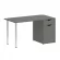 Стол письменный HOME OFFICE VR.SP-3-138.1 Металлик_228327