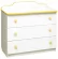 Комод с 3-мя ящиками Радуга Белый_205062