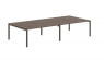 Бенч-система 4-местная EDIS EUWST 3516 Дуб Денвер темный Мокко_3634570