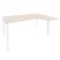 Стол эргономичный правый на П-образном м/к ONIX O.MP-SA-4R Денвер Светлый/Белый_240835