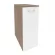 Тумба высокая выдвижная приставная / опорная ONIX O.VTPO-8 Дуб Аризона/Белый_241303