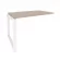 Наборный элемент рабочей станции на О-образном м/к ONIX O.MO-1.NRS-2.7 Дуб Аттик/Белый_241790