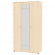 Шкаф распашный Алиса (H5_M) 2230х1200х540 ручка скоба 96мм (ДМ)_354882