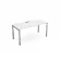 Стол рабочий, прямолинейный GLOSS LINE НСР-П.008 Белый Премиум_219076