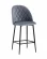 Стул полубарный Марсель ПЛ велюр Серый_227221