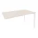 Стол-приставка на П-образном м/к к опорным элементам ONIX O.MP-SPR-3.8 Денвер Светлый/Белый_240939