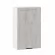 Шкаф кухонный 600 высокий Джамис ЛД 296.450.000.028 Белый Белый камень_255217