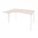 Стол эргономичный левый на П-образном м/к ONIX O.MP-SA-3L Денвер Светлый/Белый_240811