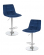 Стул барный DOBRIN TAILOR (синий велюр (MJ9-117)) 2 шт_3636572