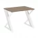 Стол рабочий LOFT VR.L-SRZ-1.7 Металл белый Дуб Аризона_226828