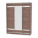 Шкаф-купе B-230х180х60-3(ЯШТ-D9D10D9)_356084